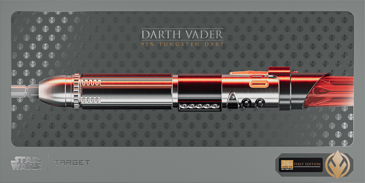 Target Darth Vader Light Saber Swiss Point Steeldarts Detail Barrel