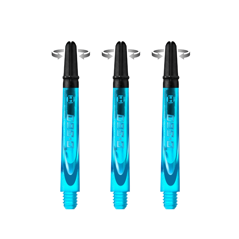 Harrows Carbon 360 Aqua Blue Shafts