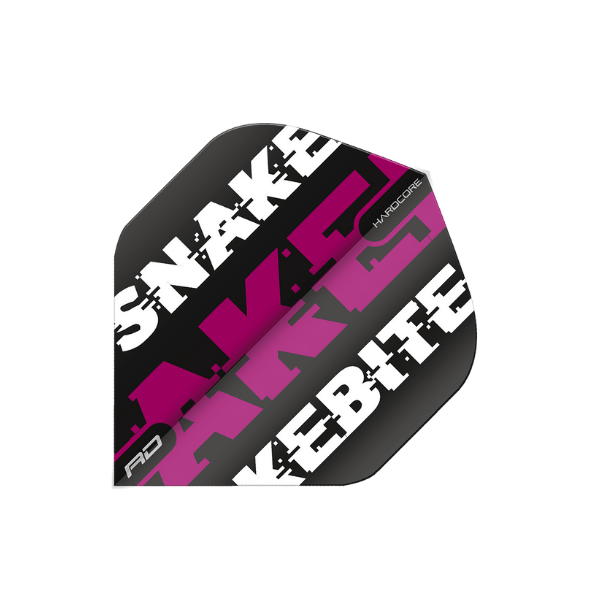 Red Dragon Peter Wright Snakebite Flights SchwarzLila