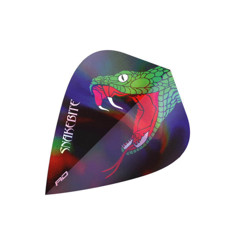 Red Dragon Snakebite Holographic Hardcore Kite Flights