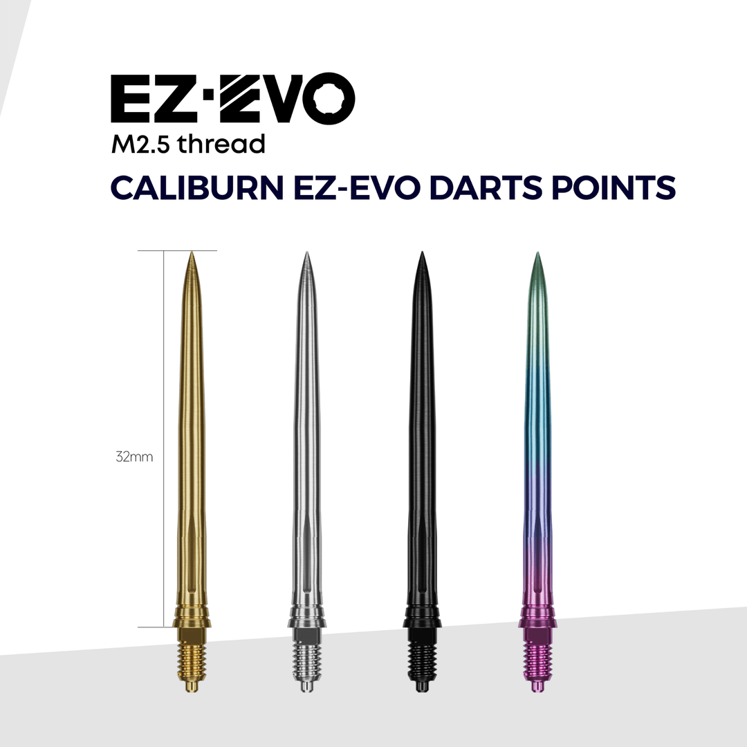 Caliburn EZ-EVO Smooth Tips - Gold Dimensions