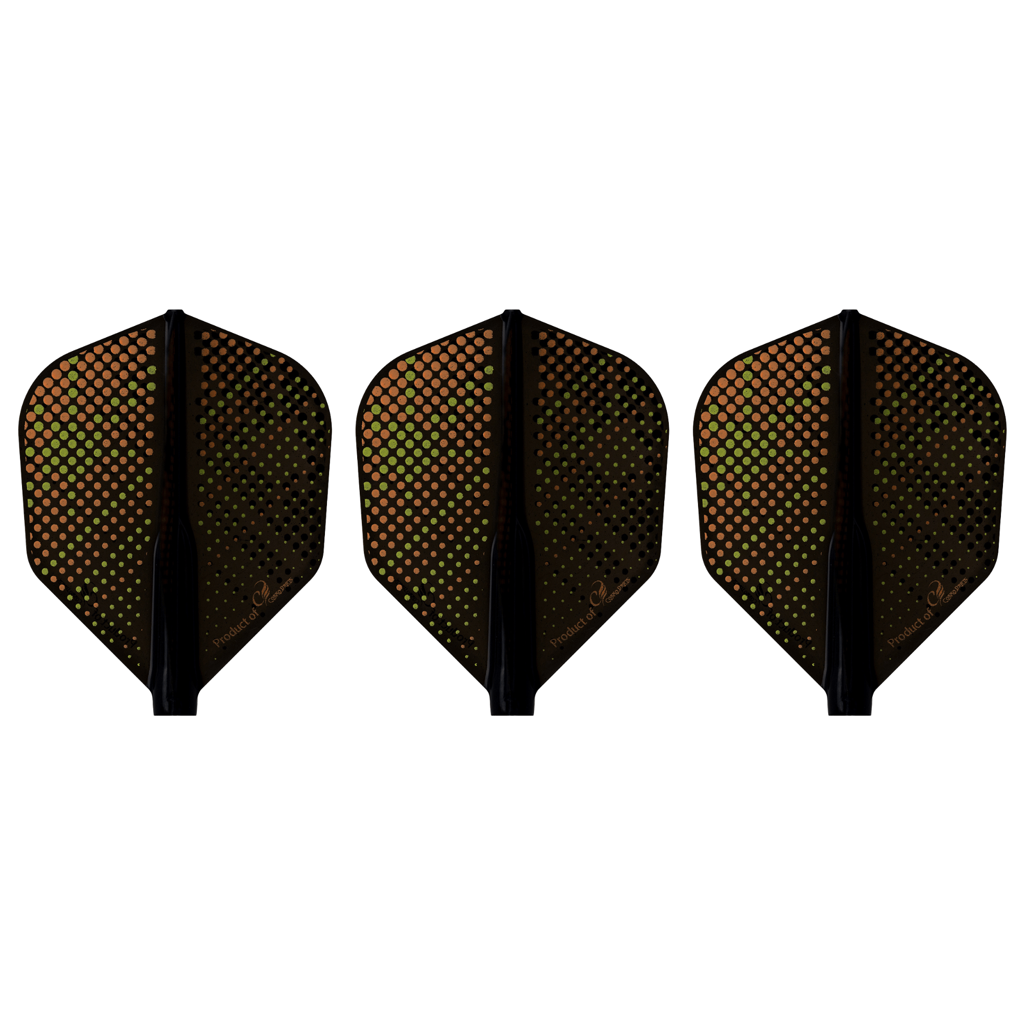 Cosmo Fit Flights Air Printed Series Orange Sunrise Shape A Seite