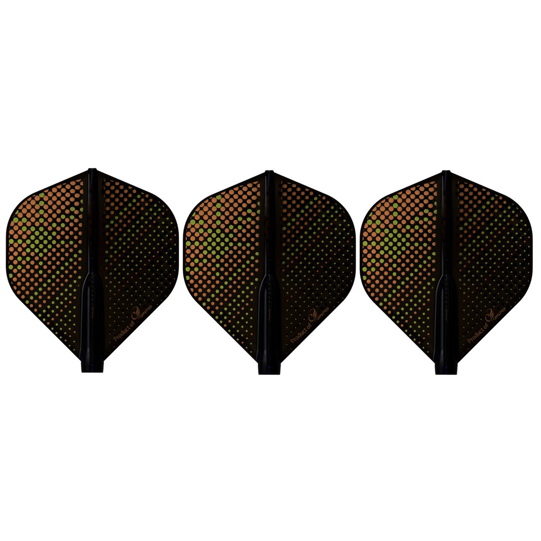 Cosmo Fit Flights Air Printed Series Orange Sunrise Standard A Side