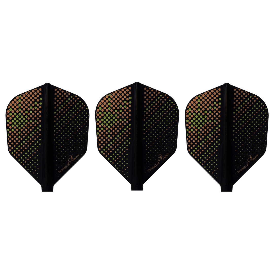 Cosmo Fit Flights Printed Series Orange Sunrise Shape A Side