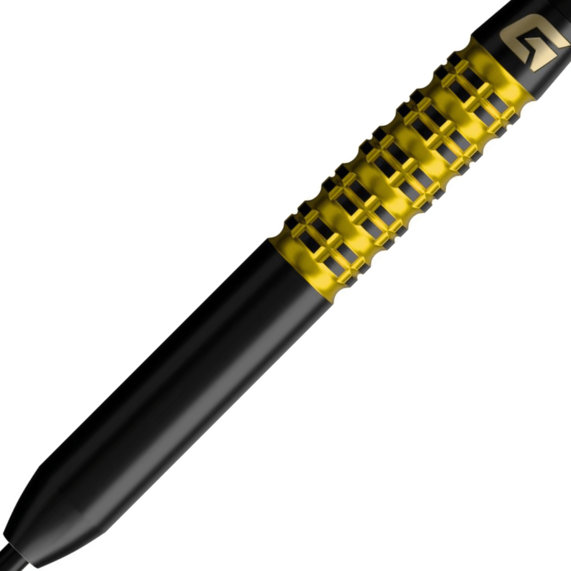 GOAT Athlete Yellow Brass Steeldarts Details Barrel