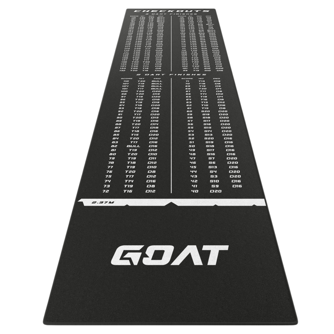 GOAT Checkout dart mat 80x285cm