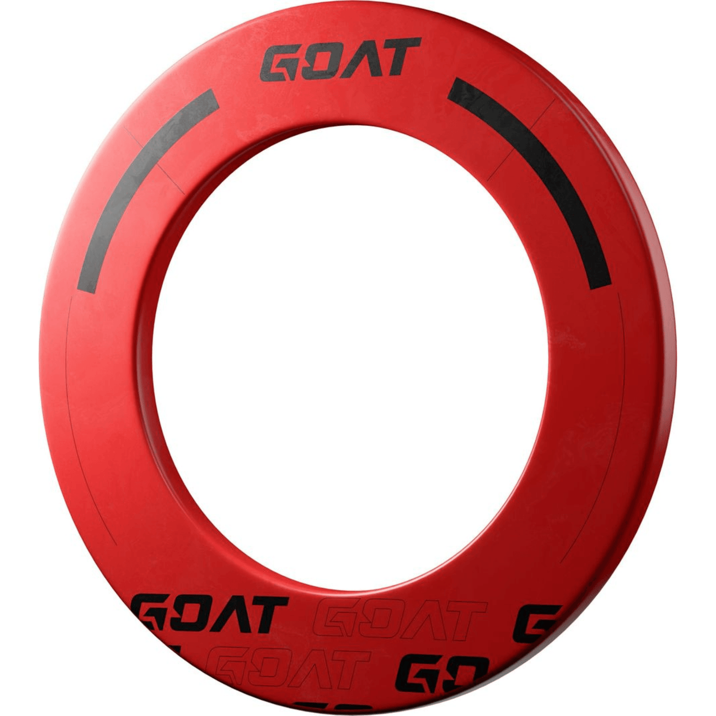 GOAT Defender 3 Red Dartboard Surround seitlich