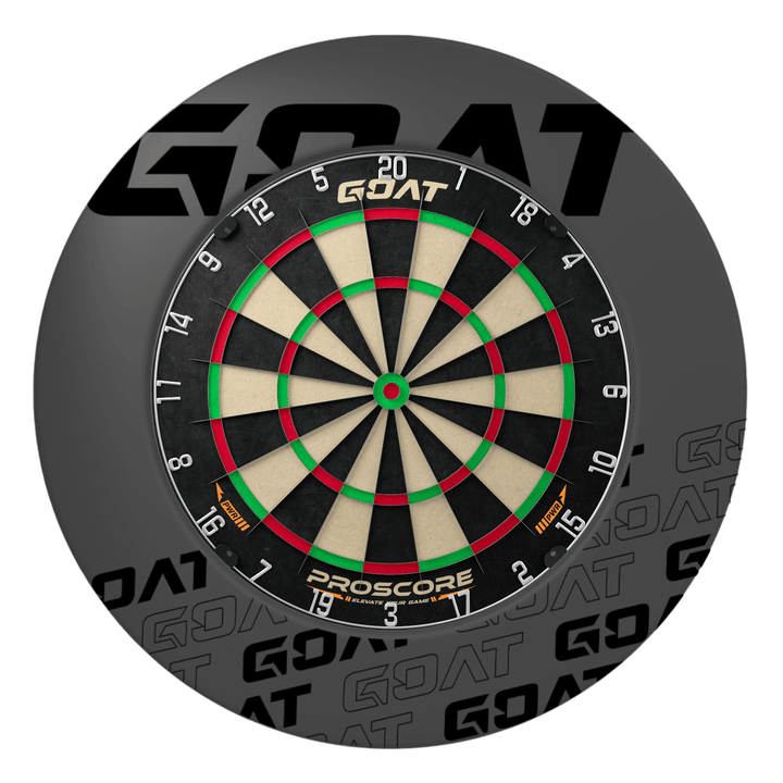 GOAT Defender 4 Anthracite Dartboard Surround und Board