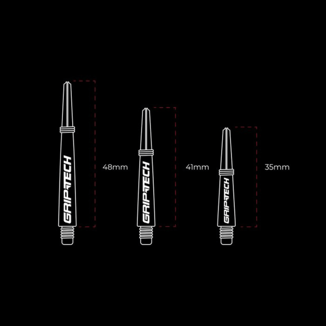 GOAT Griptech Shafts - Black lengths