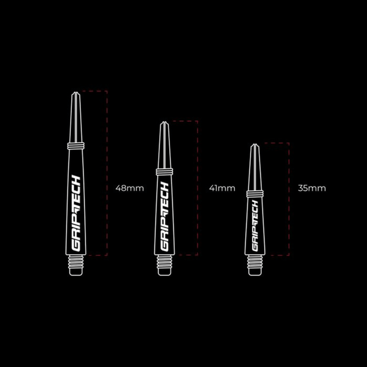 GOAT Griptech Shafts - Black lengths