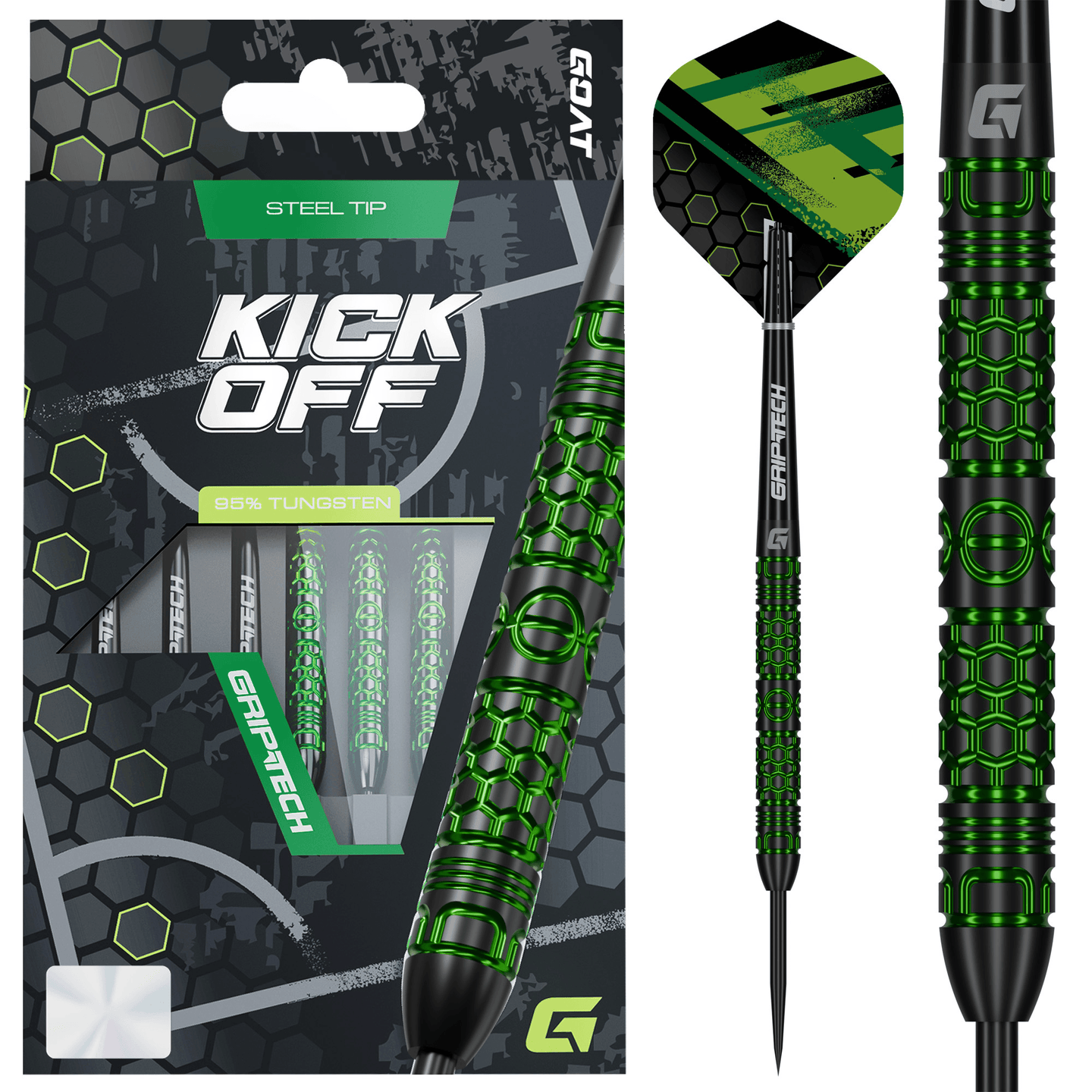 GOAT Kick Off Steeldarts Verpackung
