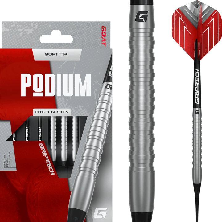 GOAT Podium Silver soft darts packaging