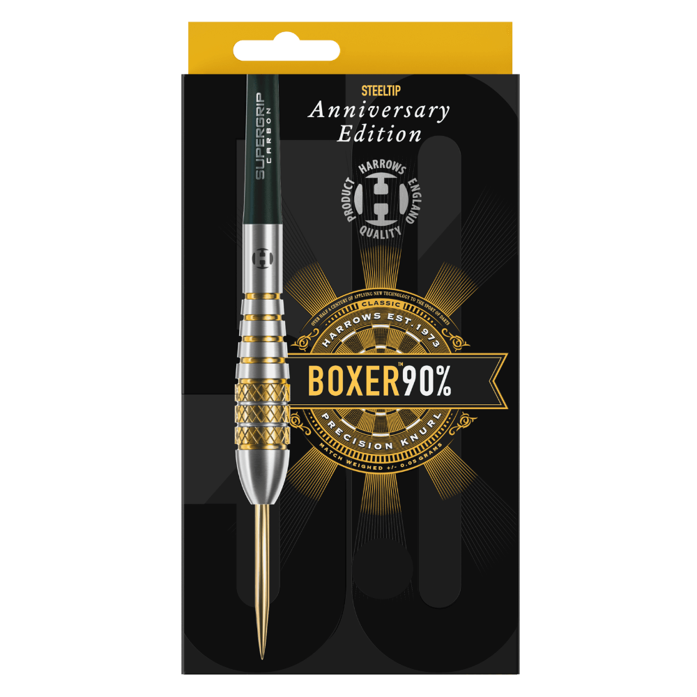 Harrows Anniversary Boxer Bomb Steeldarts Packung