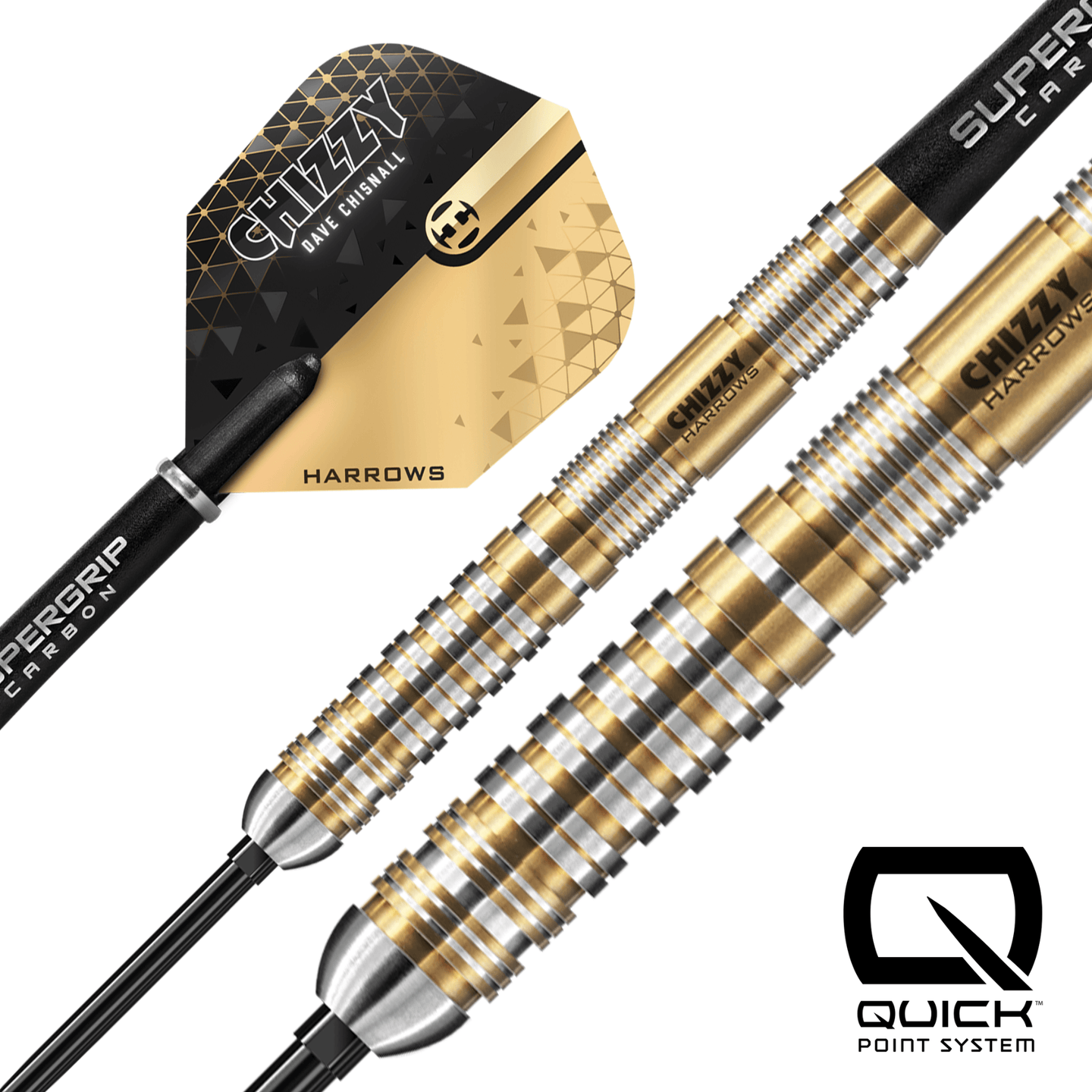 Harrows Chizzy Series 2 Quick Point Steeldarts Detailansicht