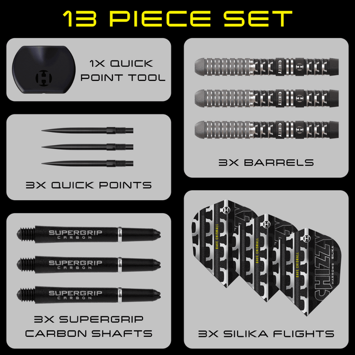 Harrows Chizzy Series 4 QP Steeldarts Set