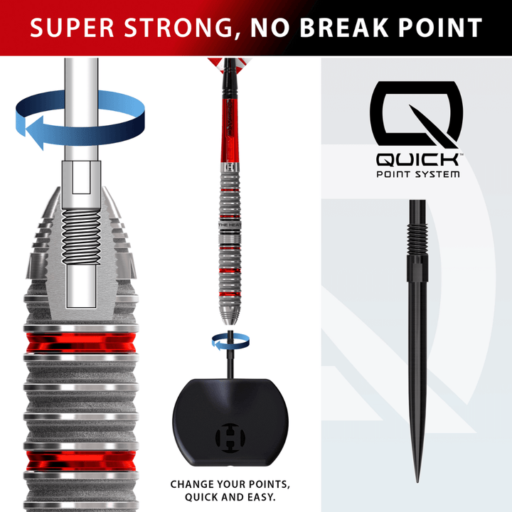 Harrows Damon Heta Series 4 QP Steeldarts QP