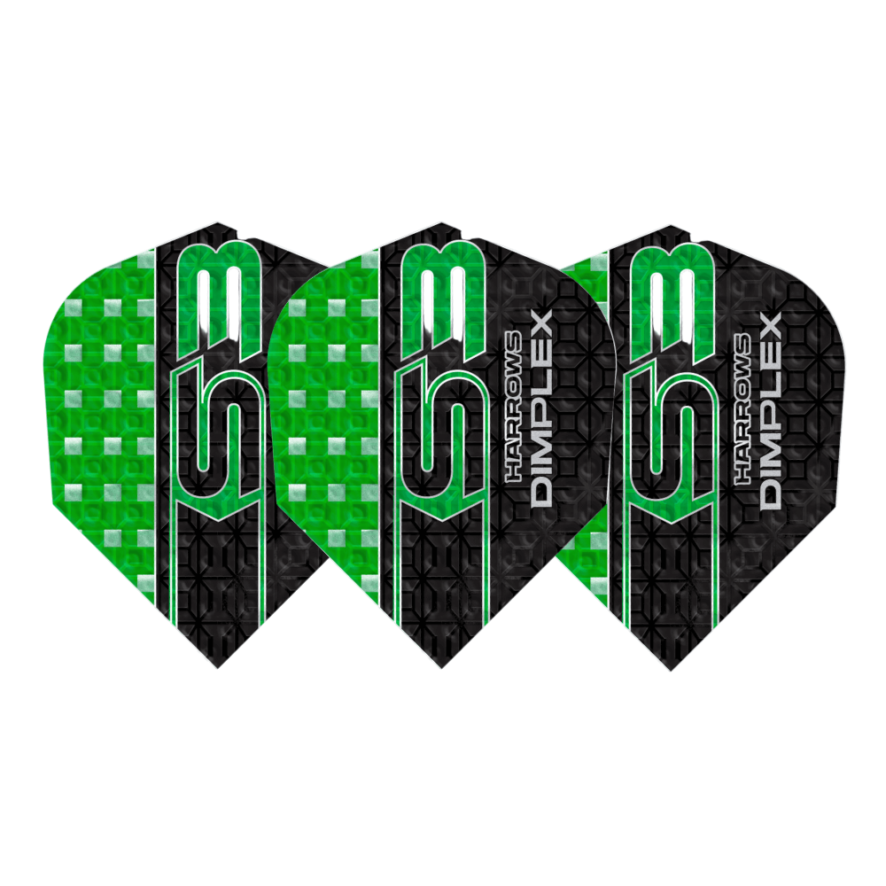 Harrows Dimplex S3 Green Flights Set