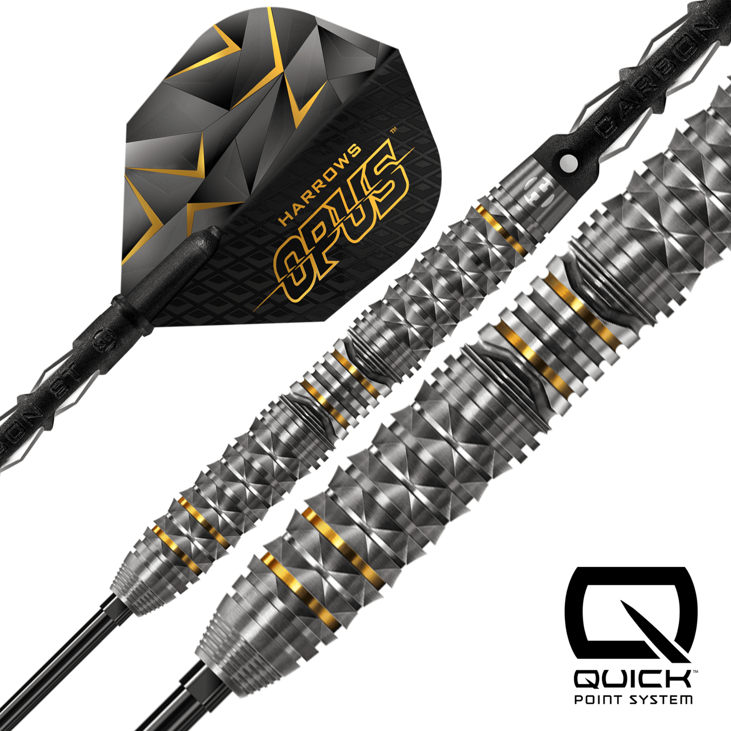 Harrows Opus Quick Point Steeldarts Detailansicht