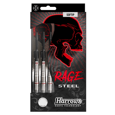 Harrows Rage Steel Softdarts Packung