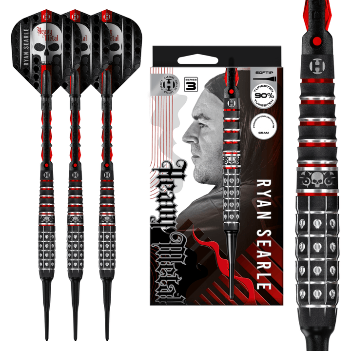 Harrows Ryan Searle Series 3 Softdarts Lieferumfang