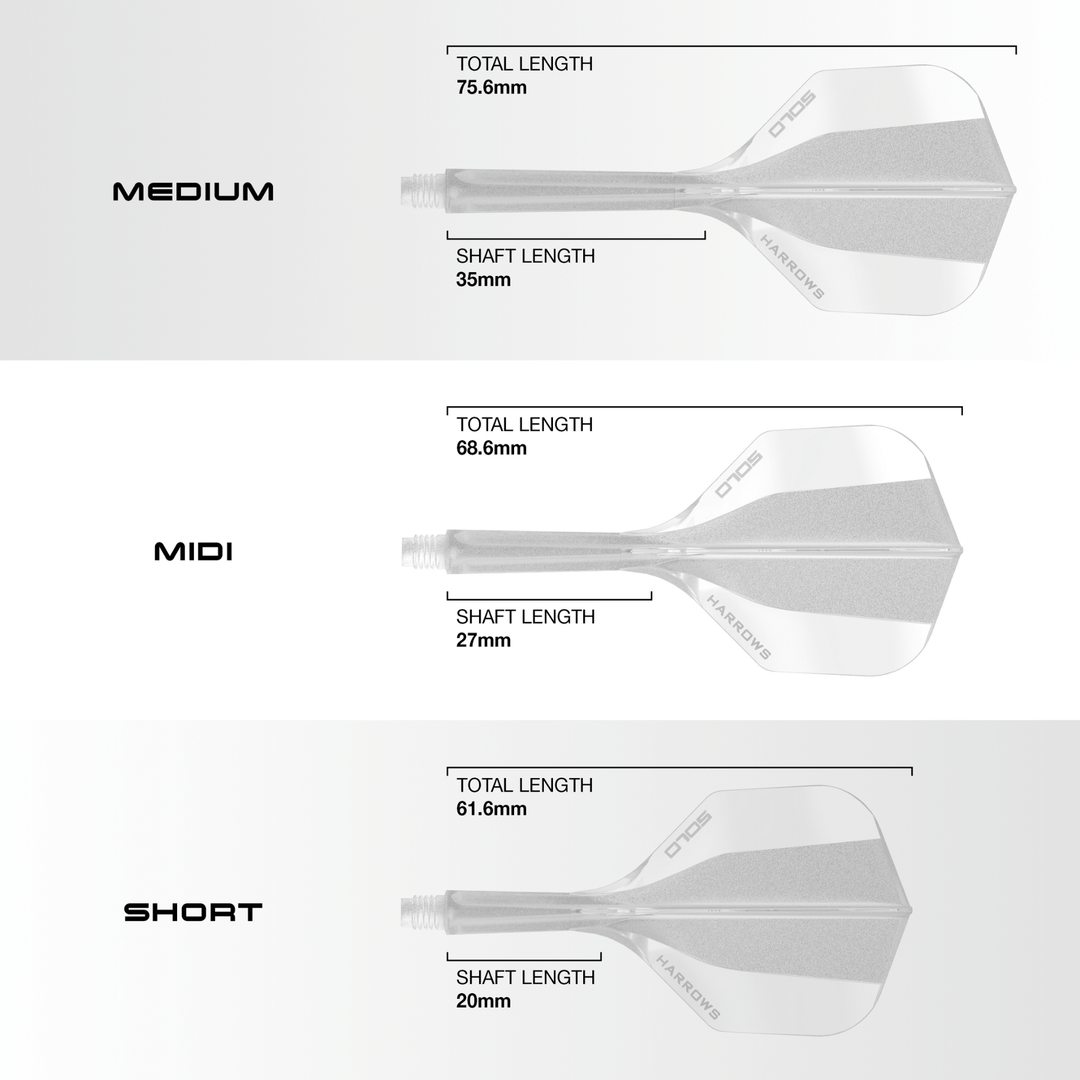 Harrows Solo Integrated Flight System Clear Maße