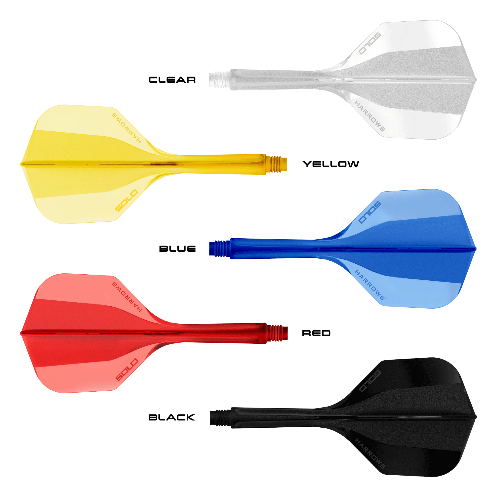 Harrows Solo Integrated Flight System Yellow - NO6 Farbpalette