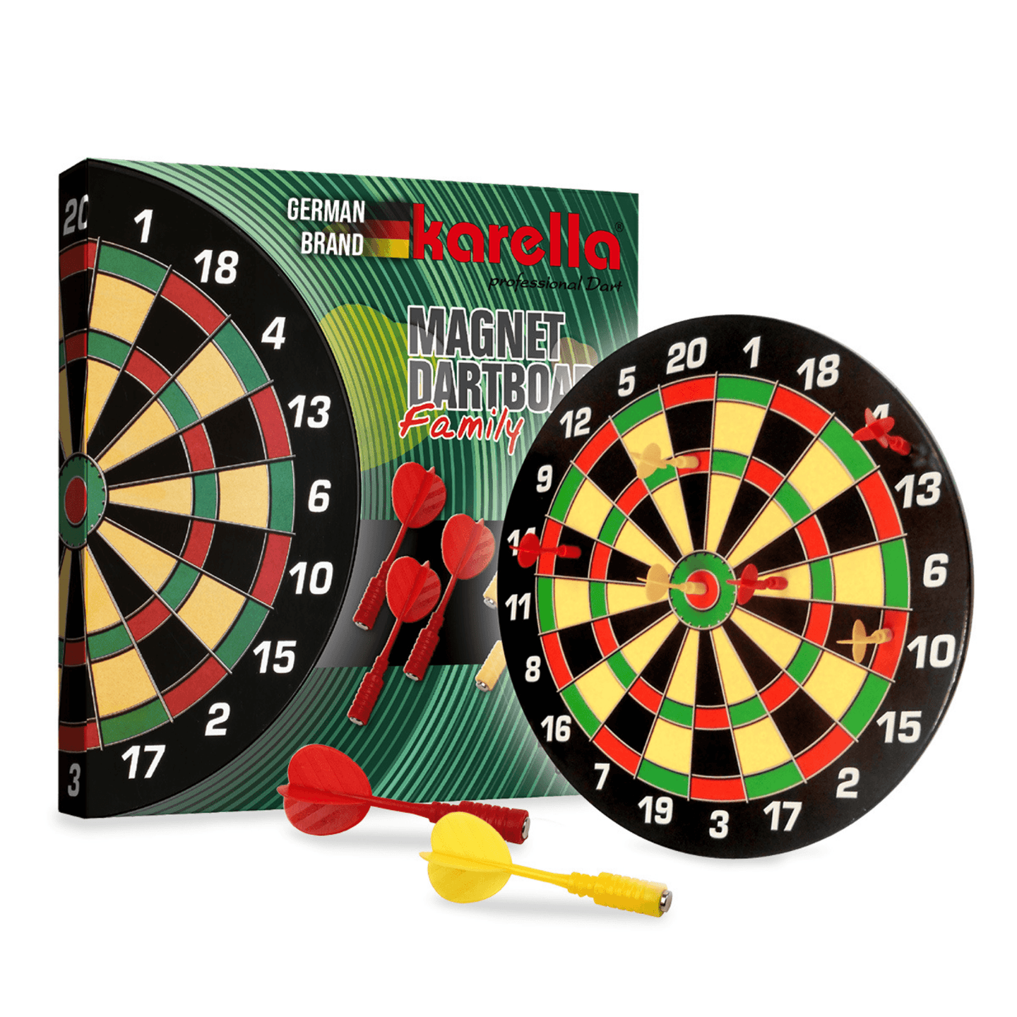 Karella Magnet Dartboard Family
