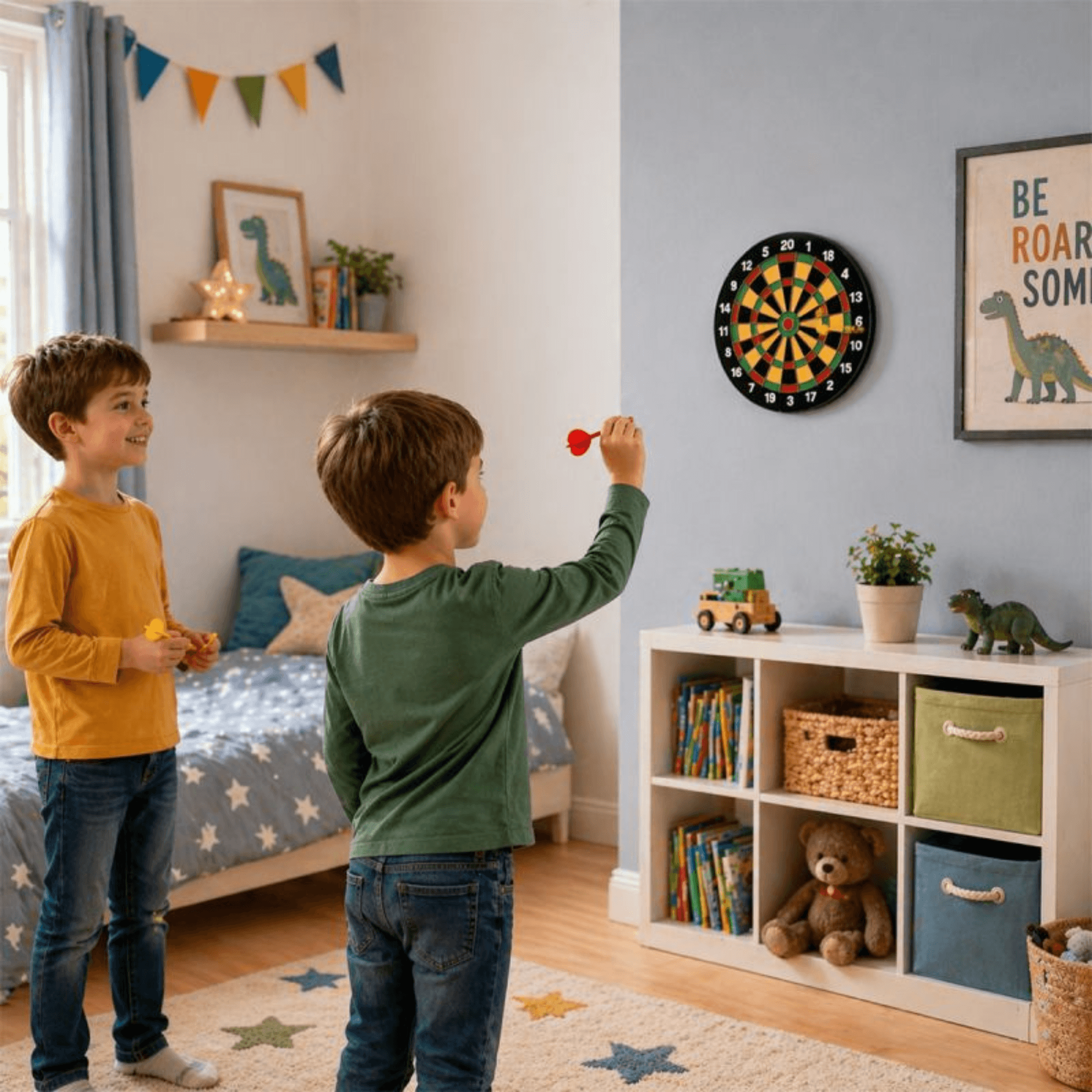 Karella Magnet Dartboard Family Spielbetrieb