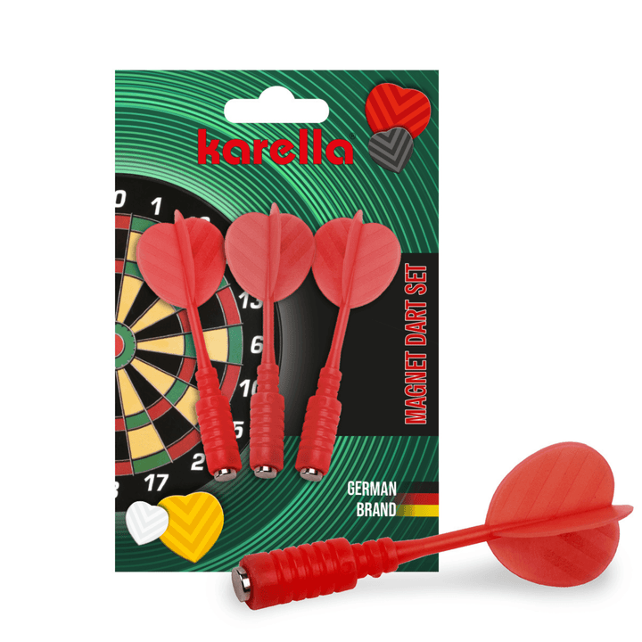 Karella magnet darts - red