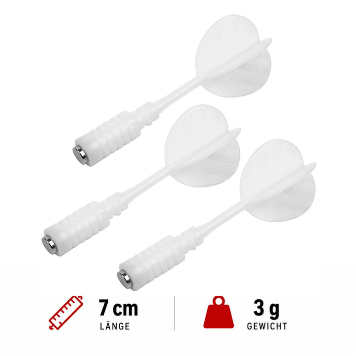 Karella magnet darts - white set
