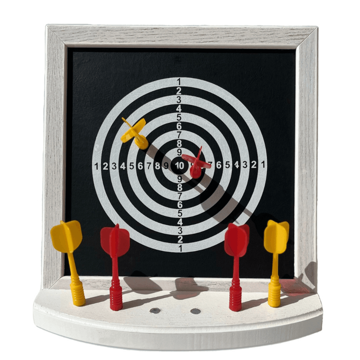 Karella Mini Magnet Dartboard Set white ring