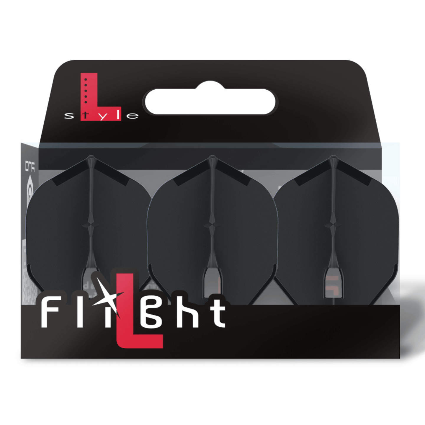 L-Style Champagne L1PRO Flights - Schwarz Verpackung