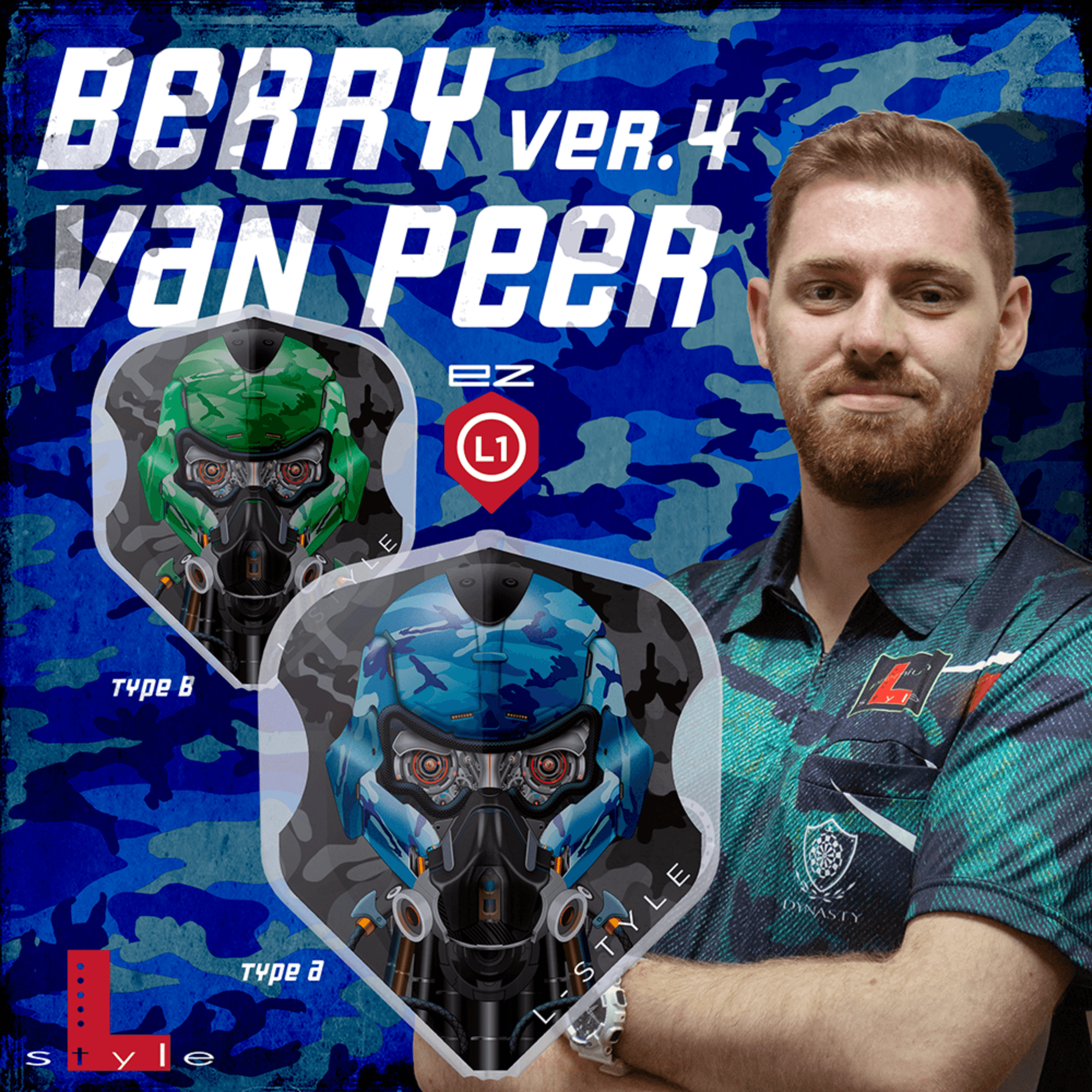 L-Style L1EZ Berry van Peer V4 Type A Flights Player