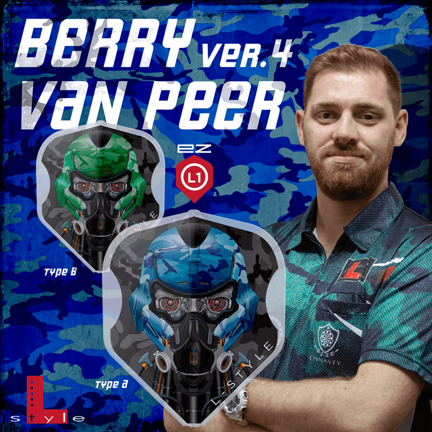 L-Style L1EZ Berry van Peer V4 Type A Flights Player