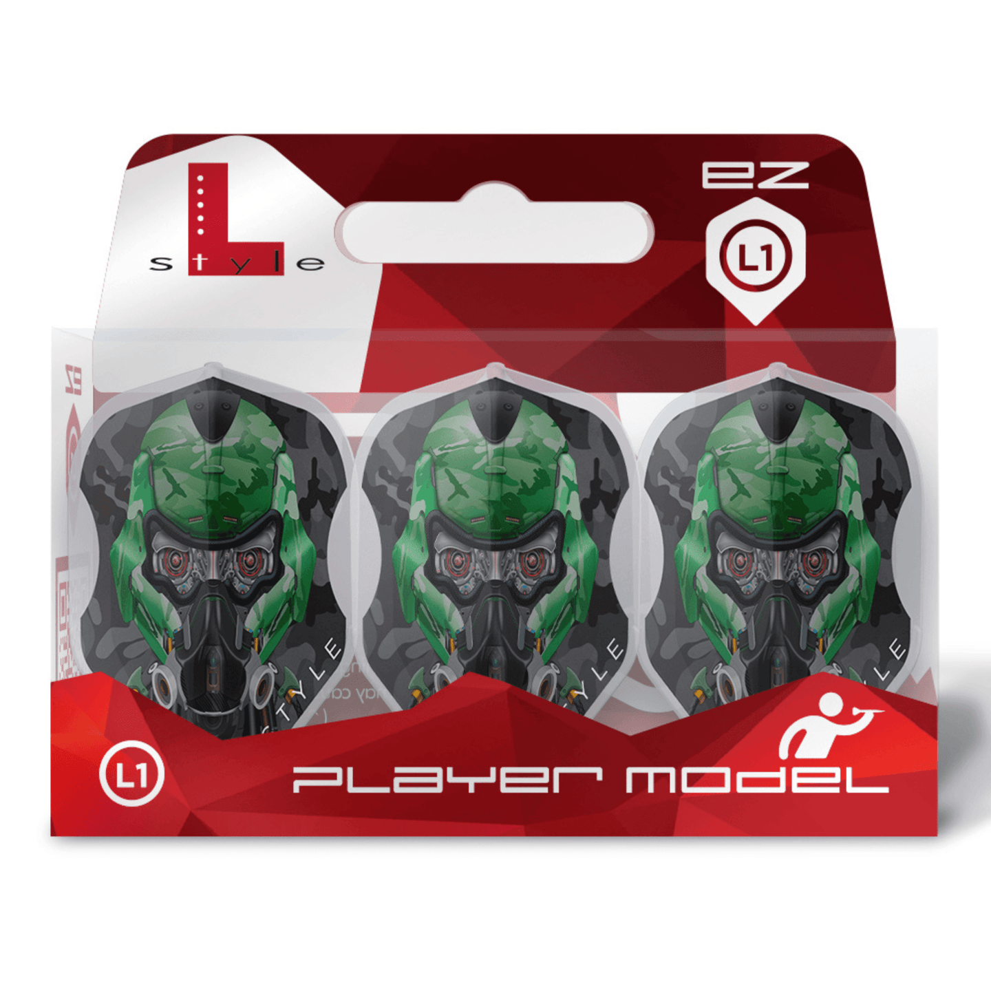 L-Style L1EZ Berry van Peer V4 Type B Flights Verpackung