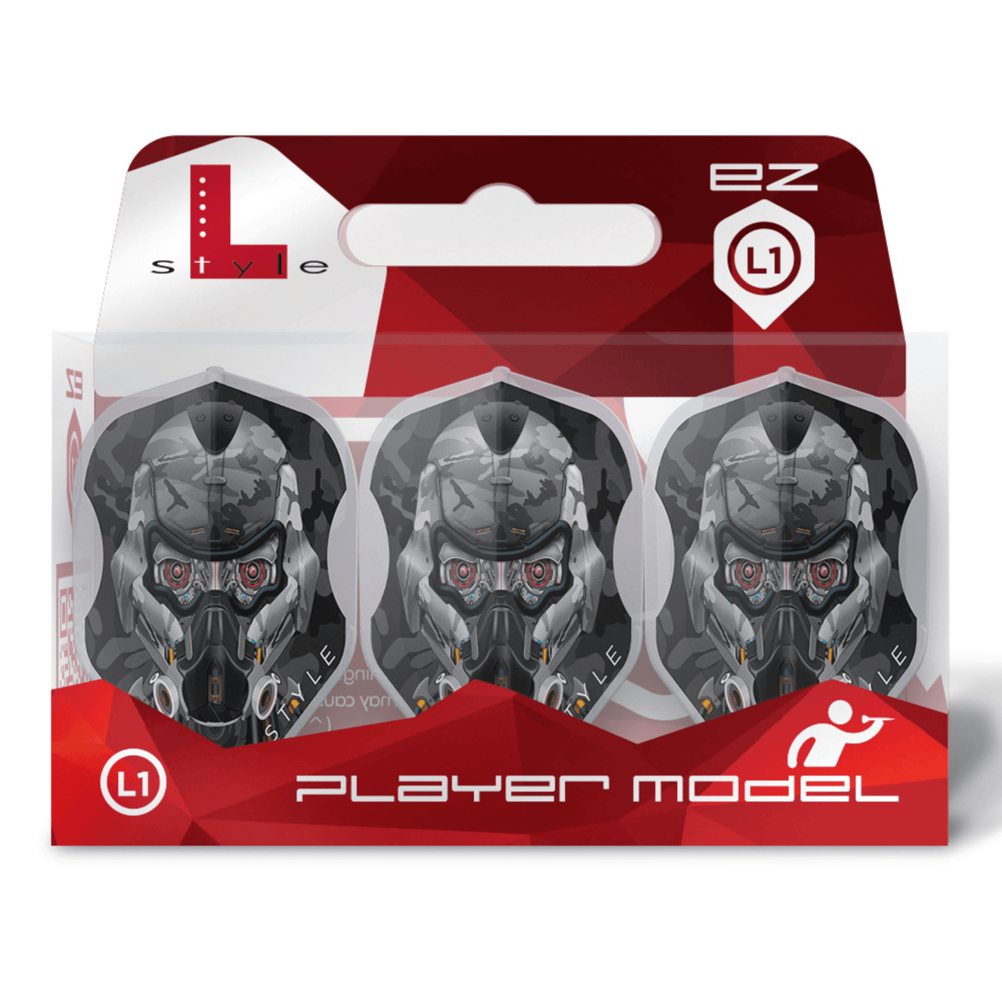 L-Style L1EZ Berry van Peer V4 Type D Flights Verpackung