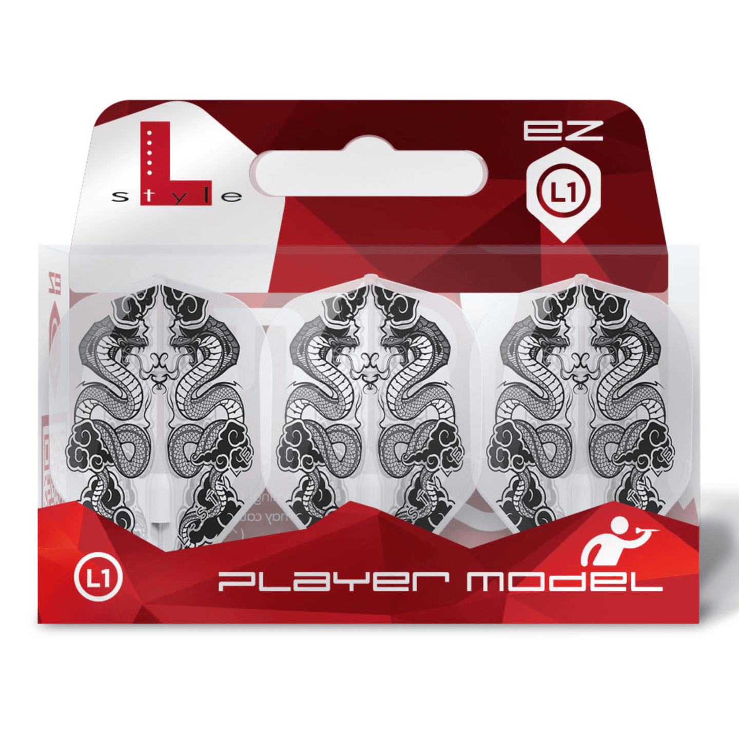 L-Style L1EZ Jelle Klaasen V7 CLW Flights Verpackung