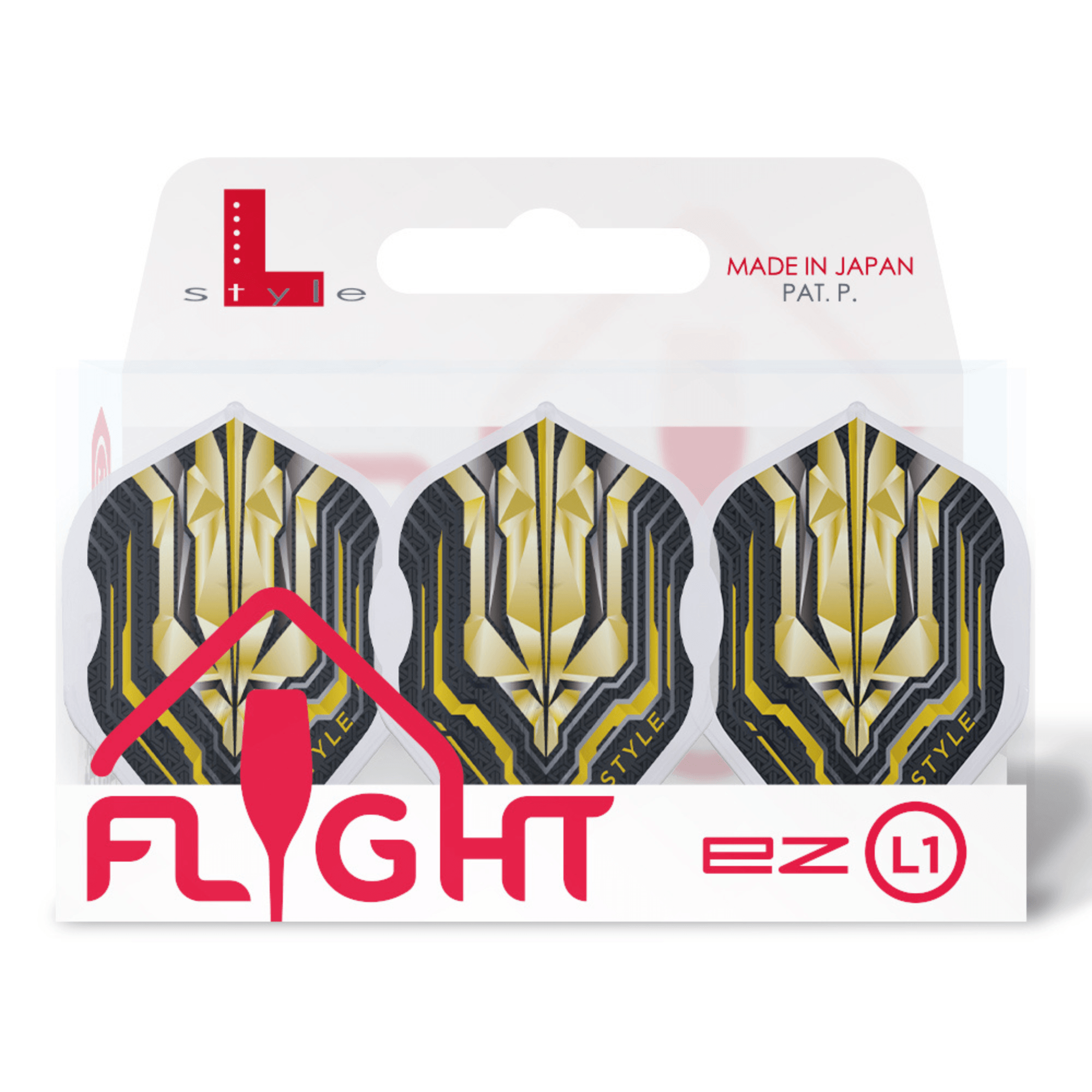 L-Style L1EZ Origin Series Gold Flights Verpackung