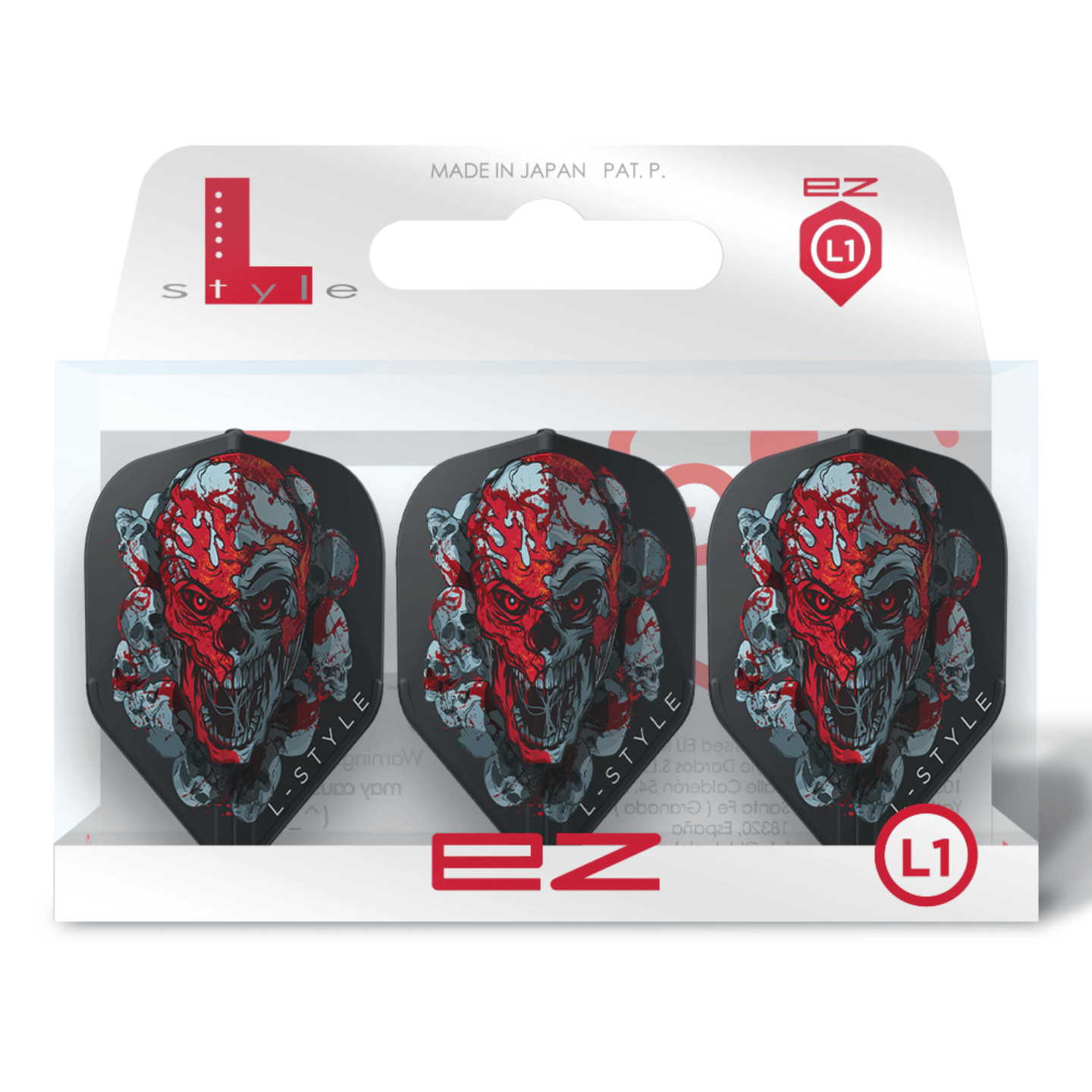L-Style L1EZ Ryan Searle V4 Black Flights Verpackung