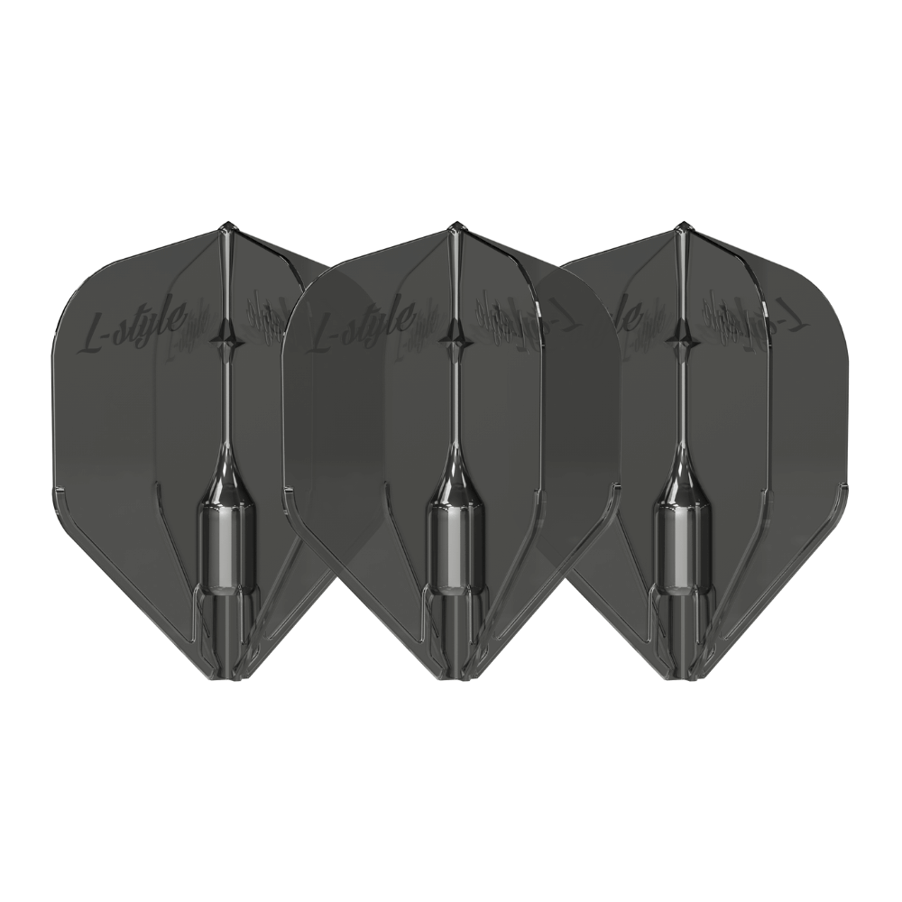 L-Style L3EZ Fantom Clear Black Flights