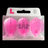 L-Style L3EZ Fantom Clear Pink Flights Verpackung