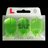 L-Style L3EZ Fantom Green Flights Verpackung