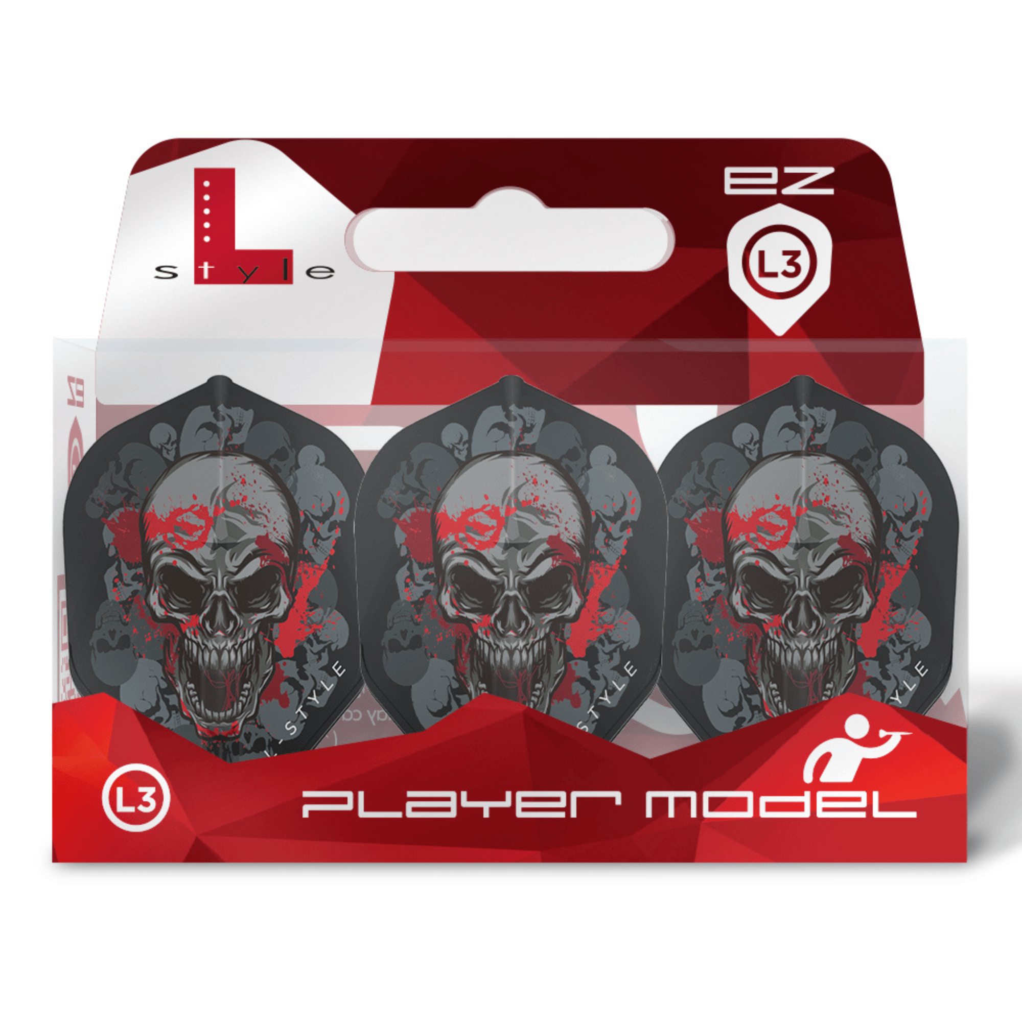 L-Style L3EZ Ryan Searle V2 Black Flights Verpackung