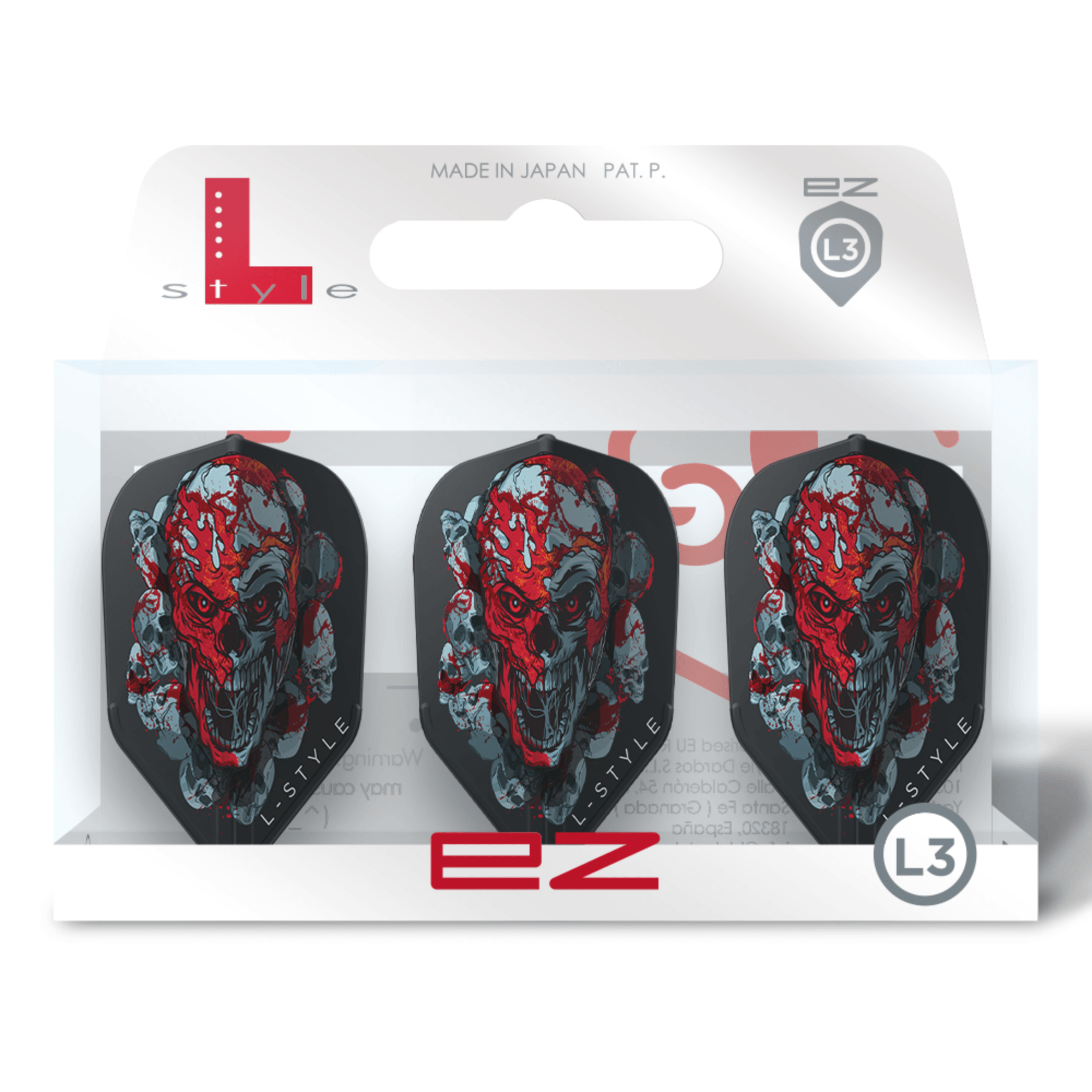 L-Style L3EZ Ryan Searle V4 Black Flights Verpackung