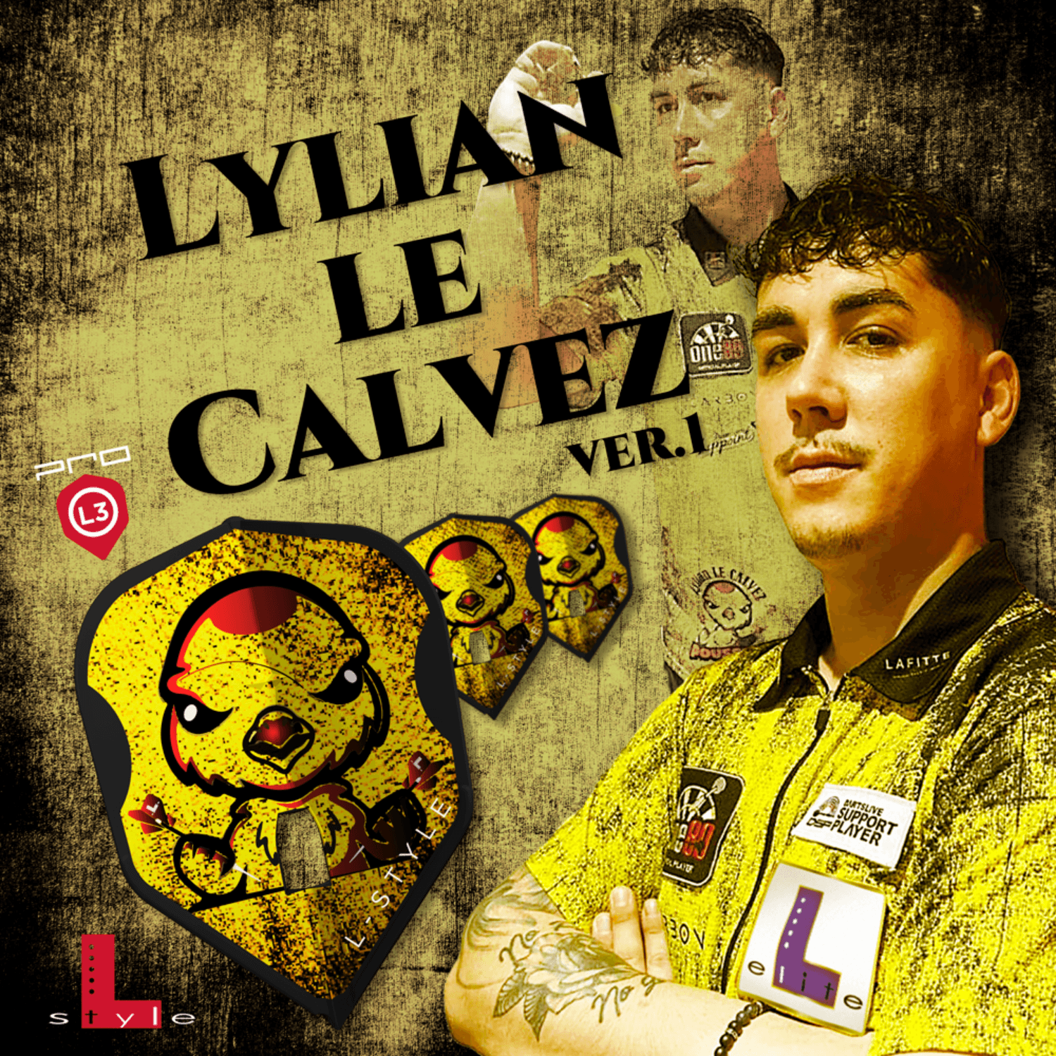 L-Style L3PRO Lylian le Calvez Black Flights Player