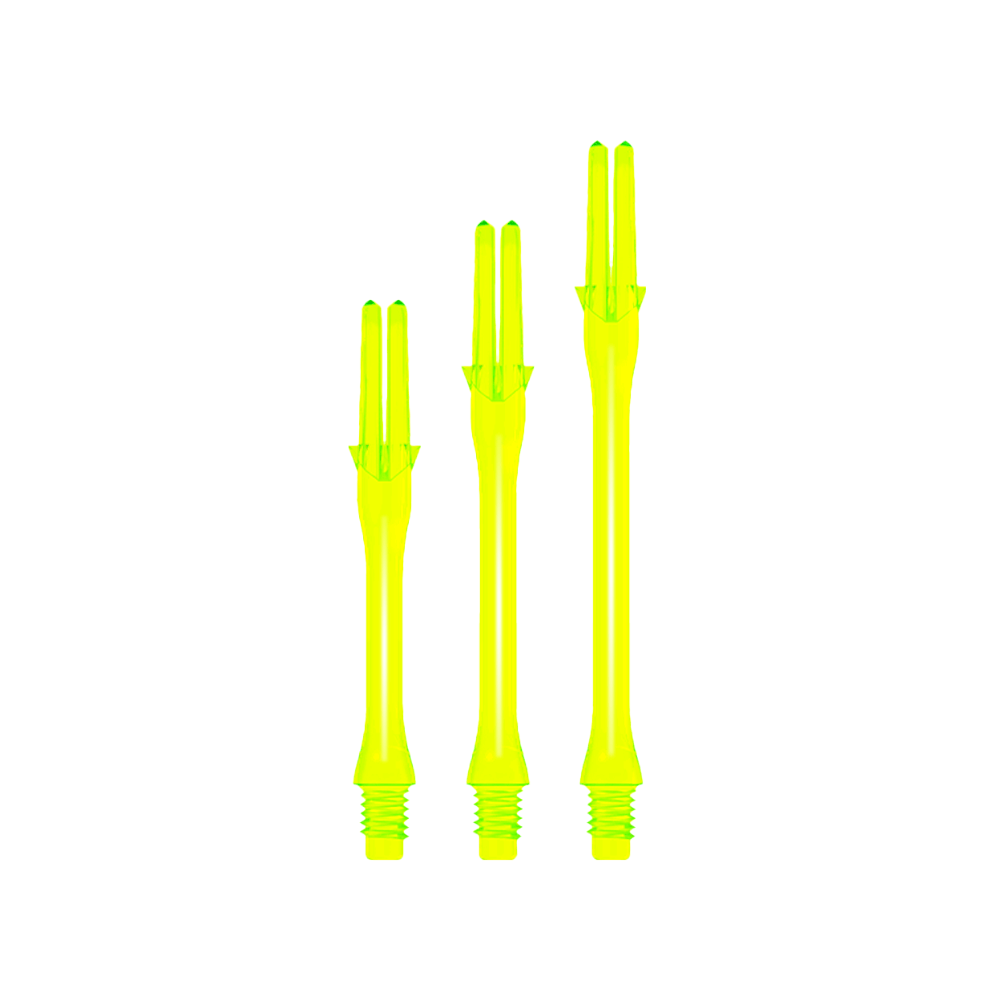 L-Style Slim Locked L-Shafts - Neon Yellow
