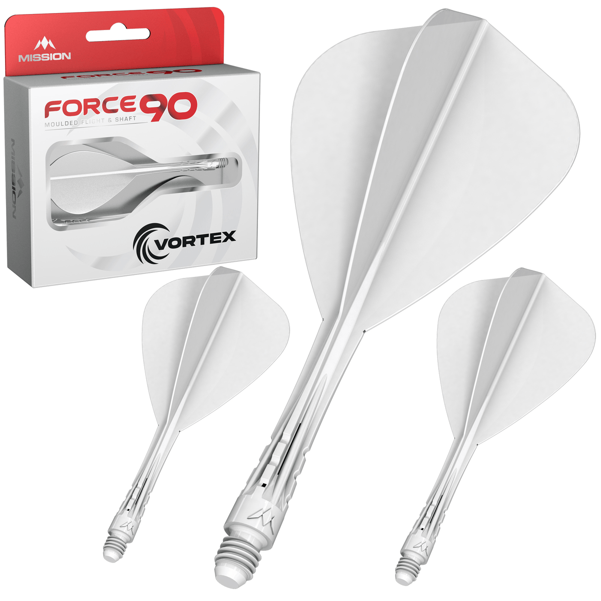 Mission Force 90 Vortex Kite White Verpackung