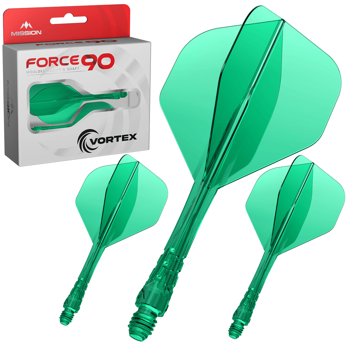 Mission Force 90 Vortex NO2 Clear Green Verpackung
