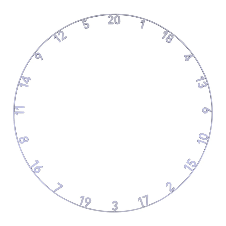 Precise180 Zahlenring Just Lilac