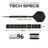 Red Dragon Ascend Parallel Switch Point Steeldarts Maße 23g